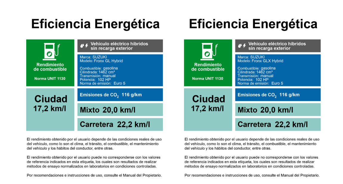 SUZUKI FRONX GLX HYBRID BITONO