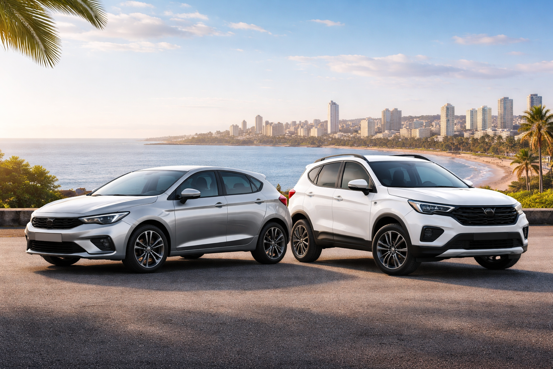 SUV vs auto compacto: cuál conviene al comprar un vehículo en Uruguay